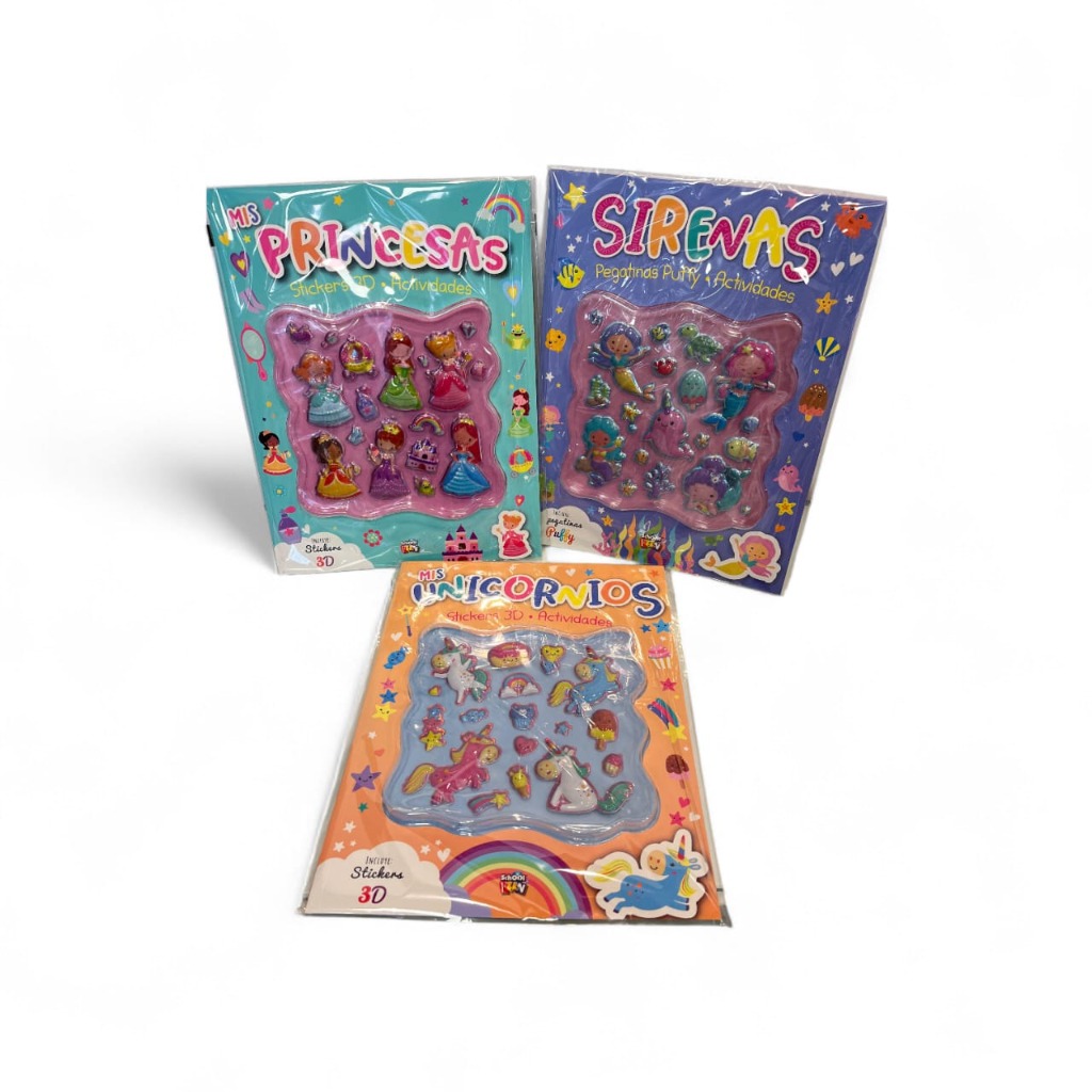 COL.INCREIBLES STICKERS 3D:PRICESAS